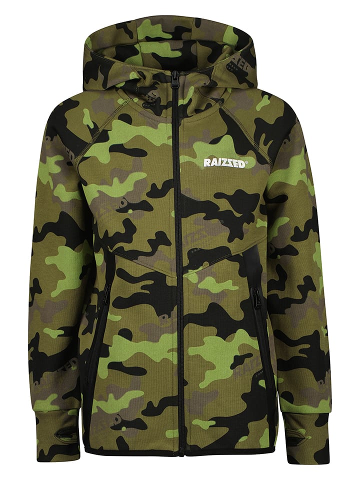 RAIZZED® Kurtka softshellowa "Ottowa" w kolorze zielonym rozmiar: 176