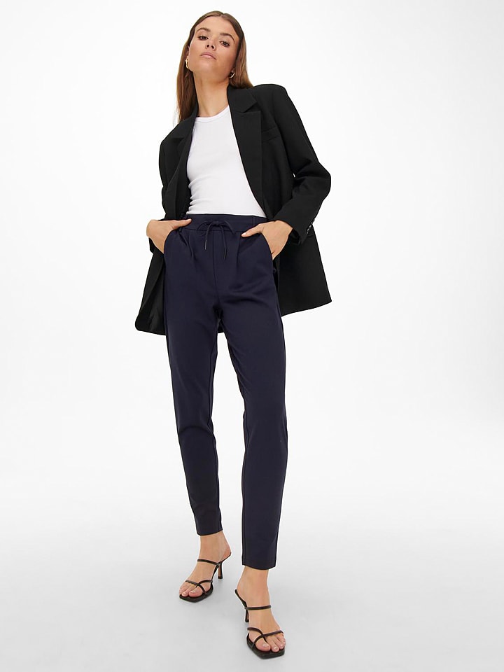 ONLY Spodnie w kolorze granatowym rozmiar: XL/L30