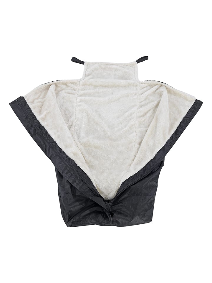 Maximex Worek termiczny w kolorze czarno-białym do wózka inwalidzkiego - dł. 130 cm rozmiar: onesize