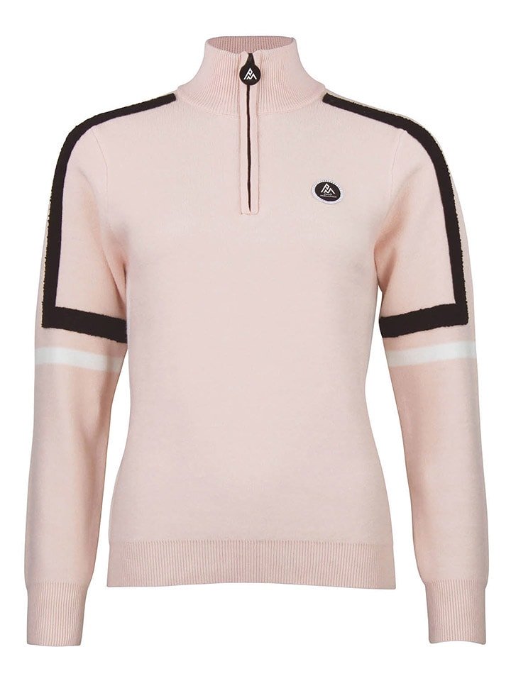 Peak Mountain Sweter "Asta" w kolorze jasnoróżowym rozmiar: L