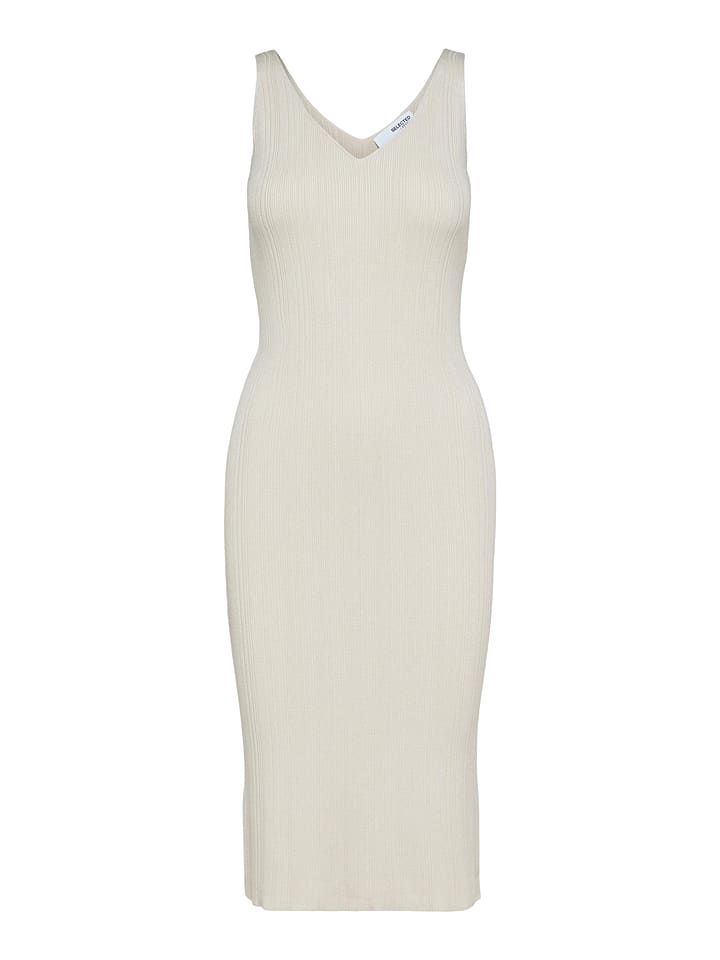 SELECTED FEMME Sukienka w kolorze kremowym rozmiar: XL