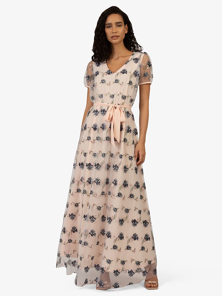 APART Sukienka w kolorze jasnoróżowo-granatowym rozmiar: 34