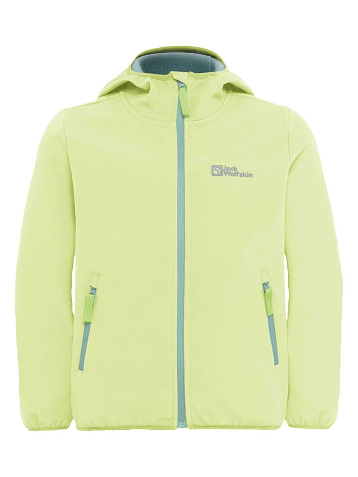 Jack Wolfskin Kurtka przejściowa w kolorze jasnozielonym rozmiar: 152