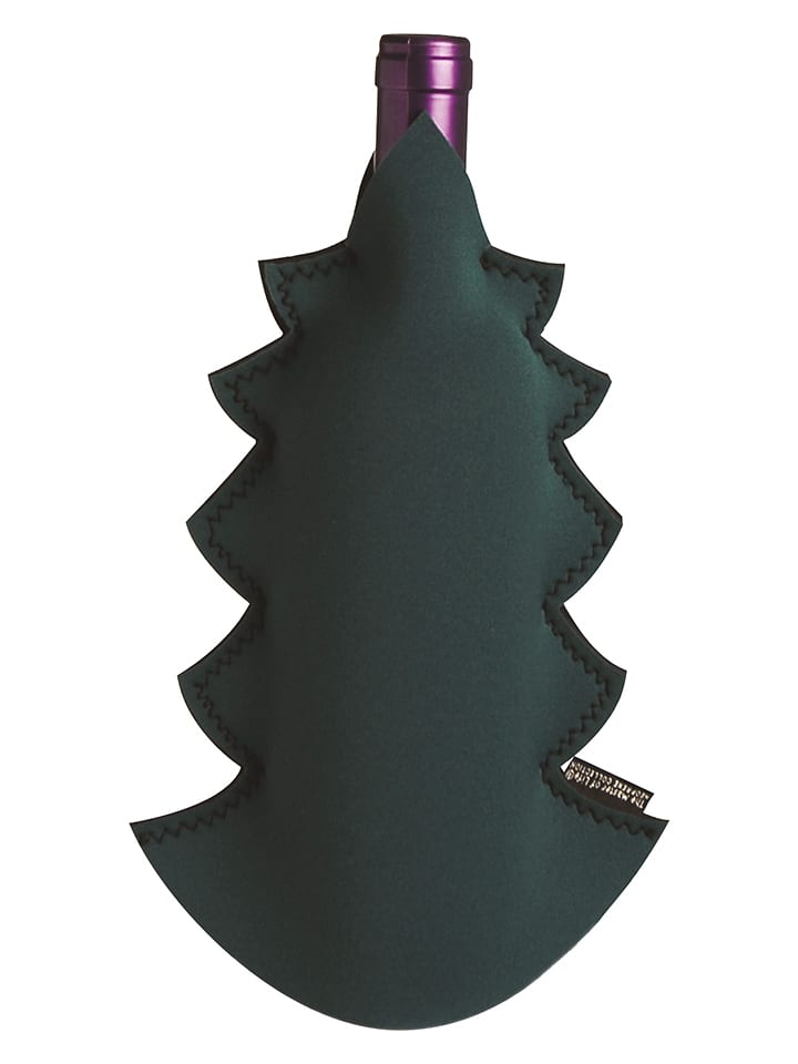 Trendy Kitchen by EXCÉLSA Uchwyt w kolorze ciemnozielonym na butelkę rozmiar: onesize