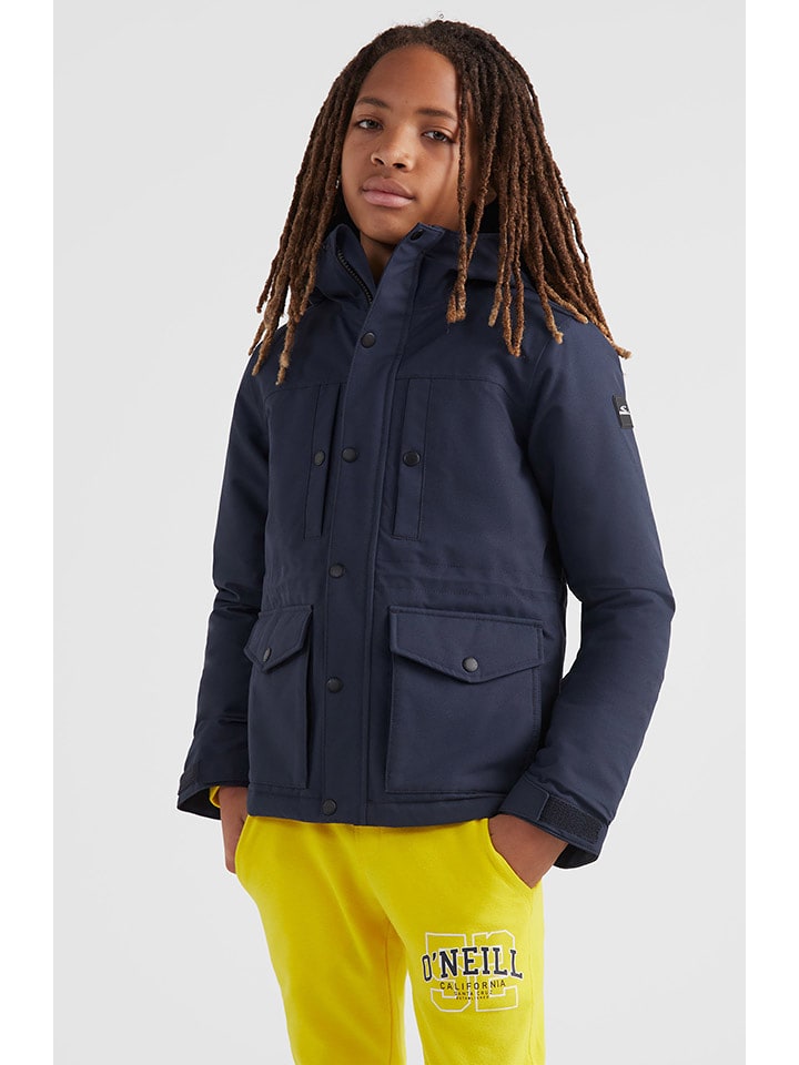 O'Neill Parka "Journey" w kolorze granatowym rozmiar: 176