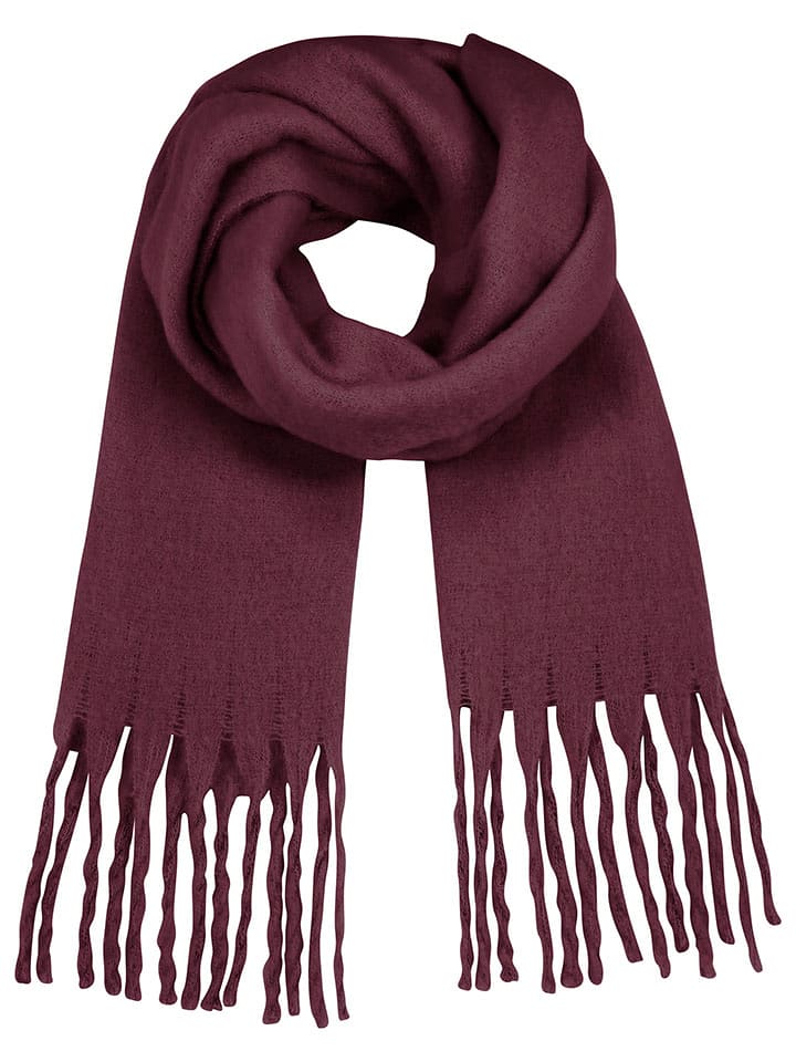 Eight2Nine Szal w kolorze bordowym rozmiar: onesize