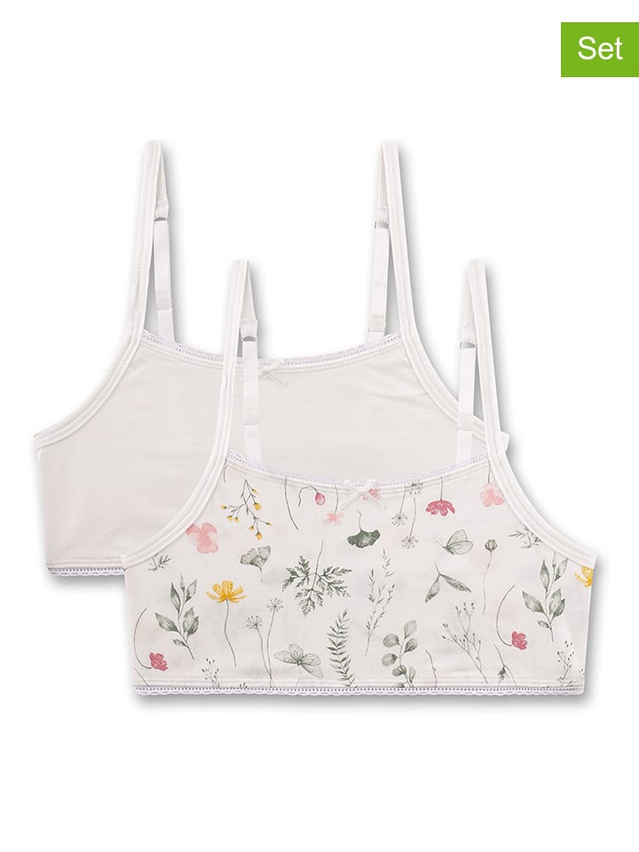 Sanetta Topy (2 szt.) w kolorze białym rozmiar: 140