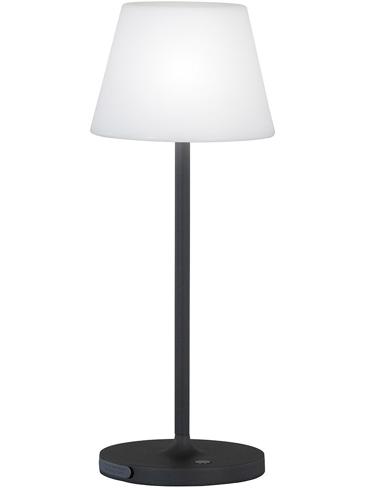 FH Lighting Lampa stołowa LED "Flus" w kolorze czarno-białym - wys. 38 x Ø 15 cm rozmiar: onesize