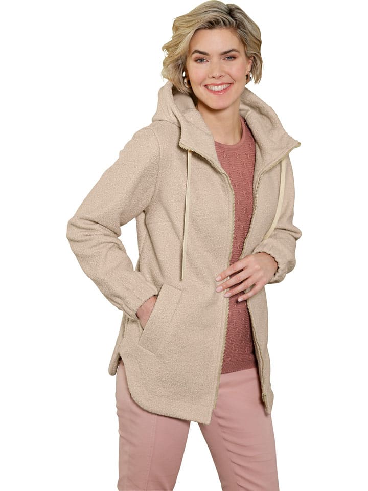 WITT WEIDEN Kurtka polarowa w kolorze beżowym rozmiar: 46