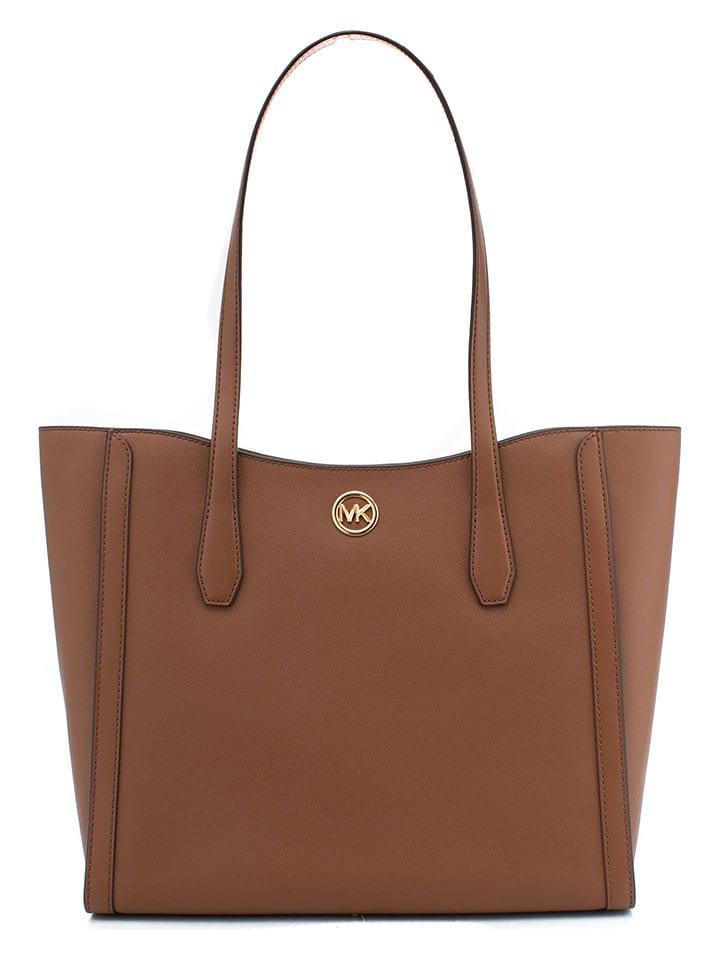 Michael Kors Shopper bag w kolorze brązowym - 33 x 30 x 12 cm rozmiar: onesize