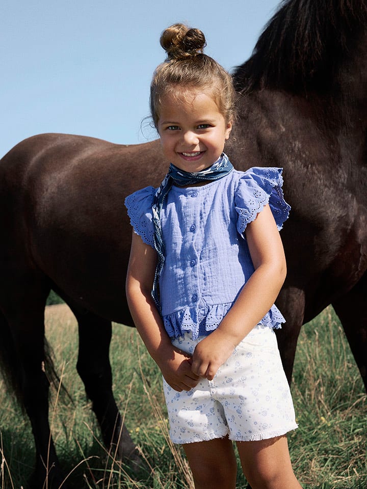 name it Koszulka "Hakki" w kolorze niebieskim rozmiar: 110