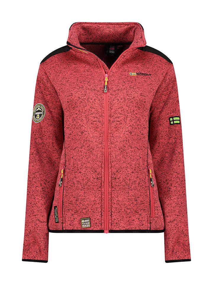 Geographical Norway Kurtka polarowa "Tourbillone" w kolorze koralowym rozmiar: XXL