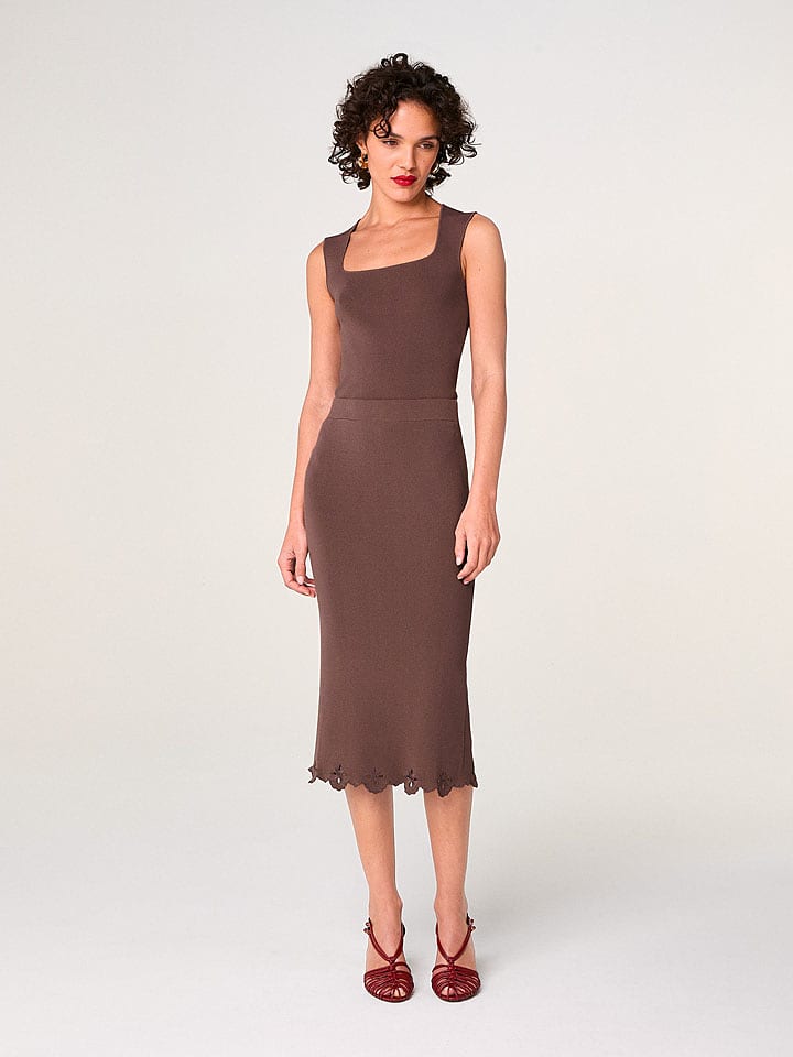 Rodier Spódnica w kolorze brązowym rozmiar: M