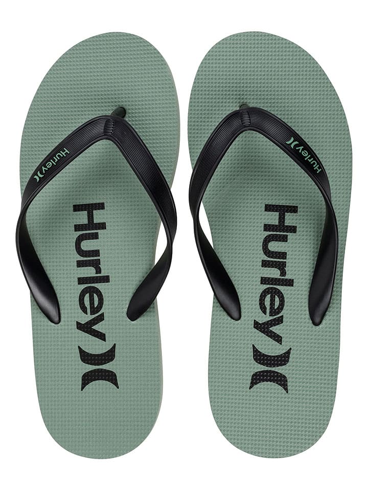 Hurley Japonki w kolorze zielonym rozmiar: 40