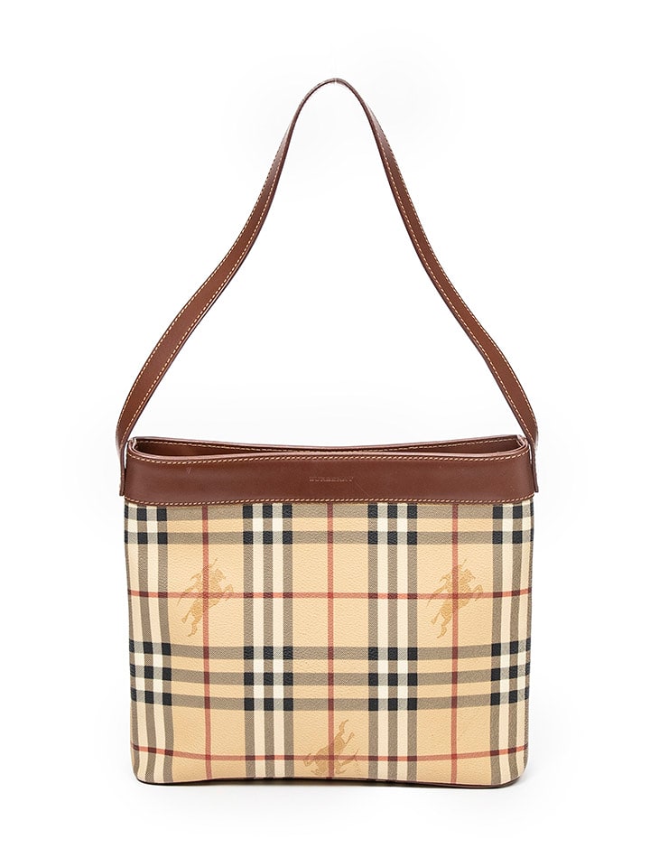 Burberry Torebka w kolorze beżowo-jasnobrązowym - 28 x 23 x 8 cm rozmiar: onesize