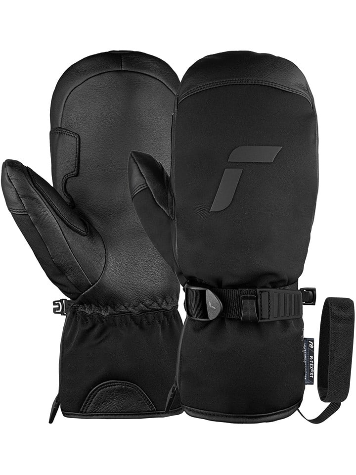 Reusch Rękawiczki narciarskie "Fabia" w kolorze czarnym rozmiar: 7