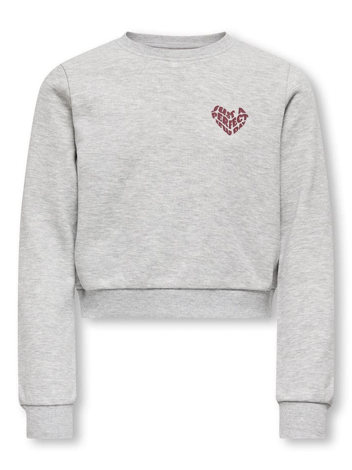 KIDS ONLY Bluza "Rita" w kolorze szarym rozmiar: 134/140