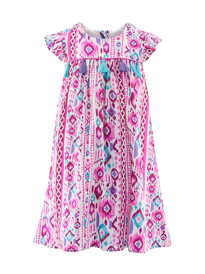 happy girls by Eisend Sukienka w kolorze różowym rozmiar: 128