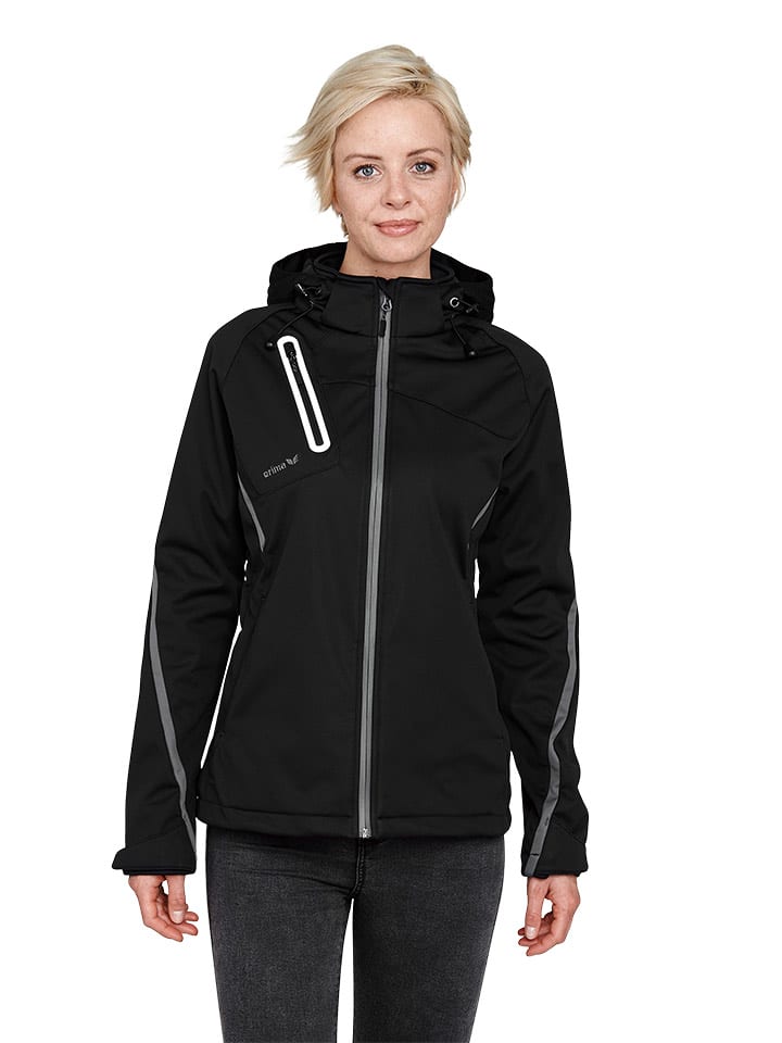 erima Kurtka softshellowa "Function" w kolorze czarnym rozmiar: 38