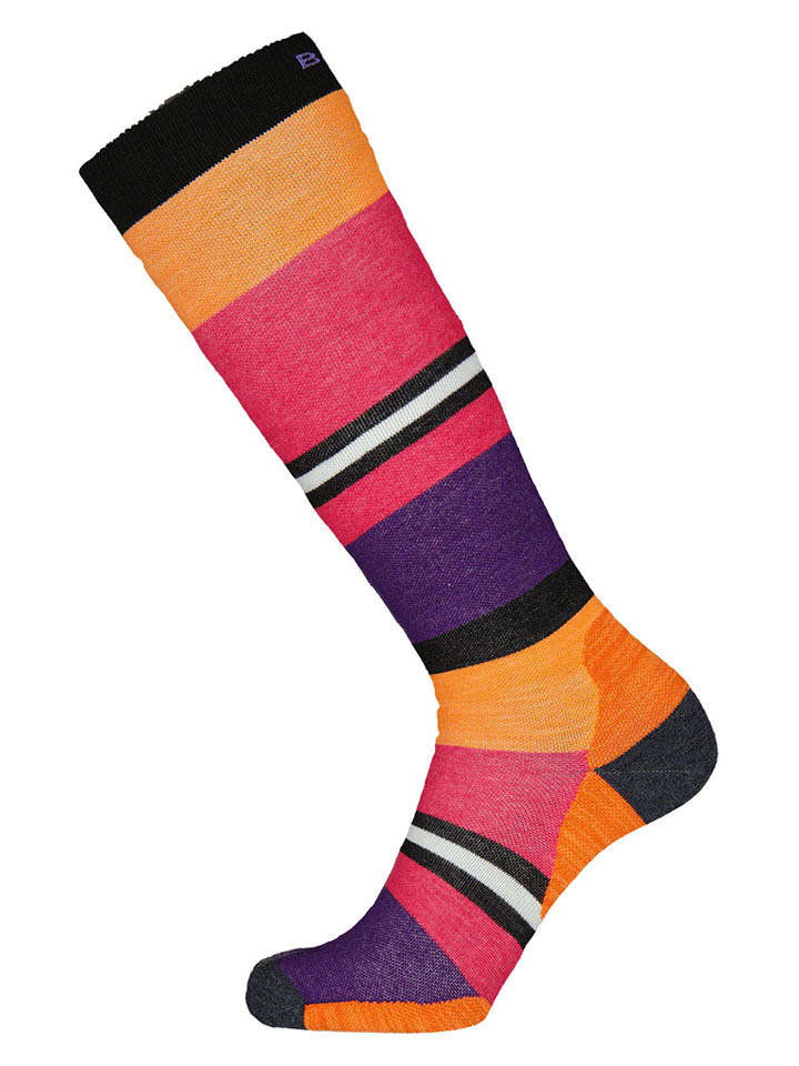 Barts Skarpety narciarskie w kolorze różowo-pomarańczowym rozmiar: 39-42