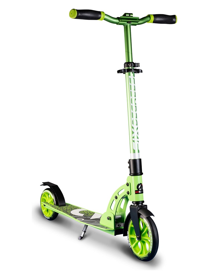 SIX DEGREES Hulajnoga "Six Degrees Aluminium Scooter Junior 180/145" w kolorze zielonym - 5+ rozmiar: onesize