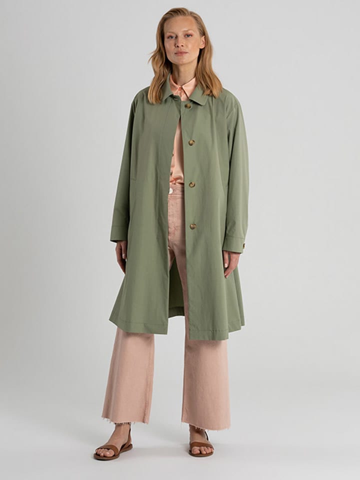 SCHNEIDERS Płaszcz przejściowy "Michelle" w kolorze oliwkowym rozmiar: 38