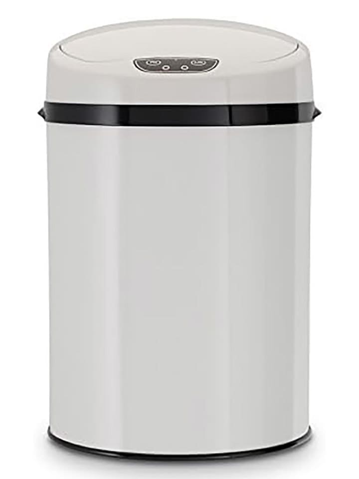 Echtwerk Kosz łazienkowy w kolorze białym z czujnikiem - 9 l rozmiar: onesize