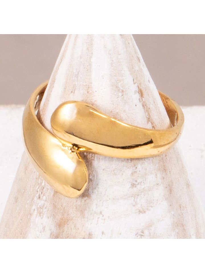 MENTHE À L'O Pozłacany pierścionek rozmiar: 56