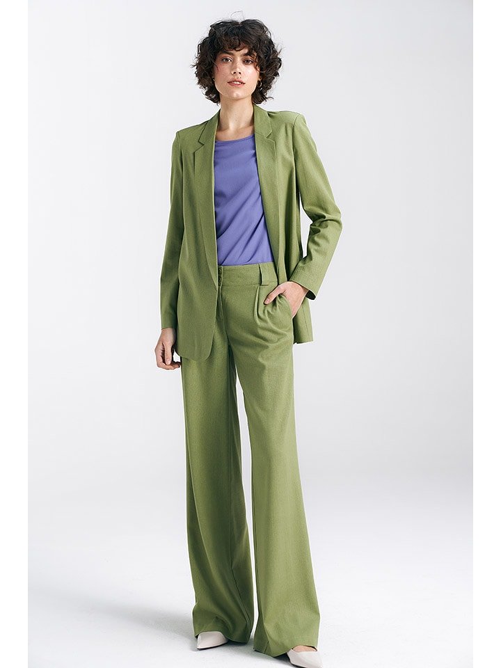 Nife Blezer w kolorze zielonym rozmiar: 42