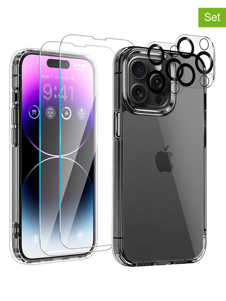 SWEET ACCESS 5-częściowy zestaw do iPhone 15 PRO MAX rozmiar: onesize