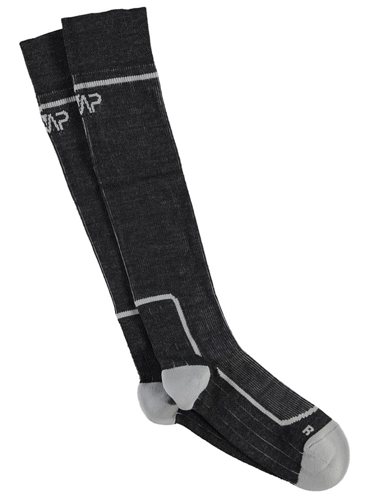 CMP Skarpety trekkingowe w kolorze szaro-czarnym rozmiar: 36/38