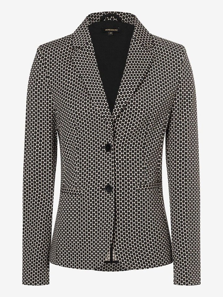 More & More Blezer w kolorze czarno-białym rozmiar: 40