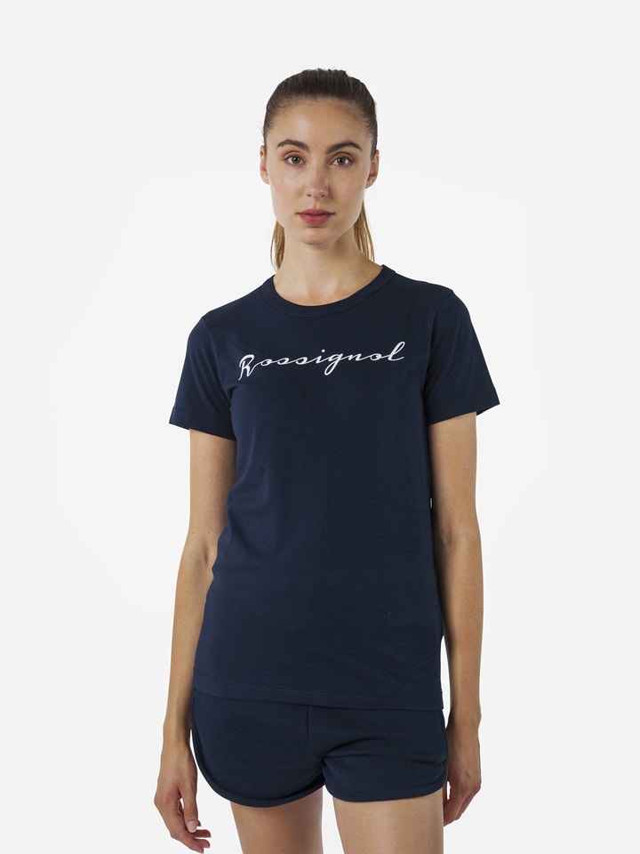 ROSSIGNOL Koszulka "Logo Rossi" w kolorze granatowym rozmiar: XS