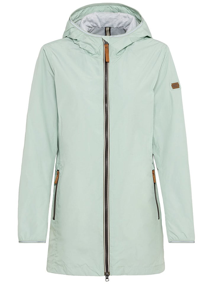 Camel Active Płaszcz przejściowy w kolorze turkusowym rozmiar: 40