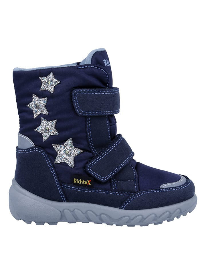 Richter Shoes Kozaki zimowe w kolorze granatowym rozmiar: 35