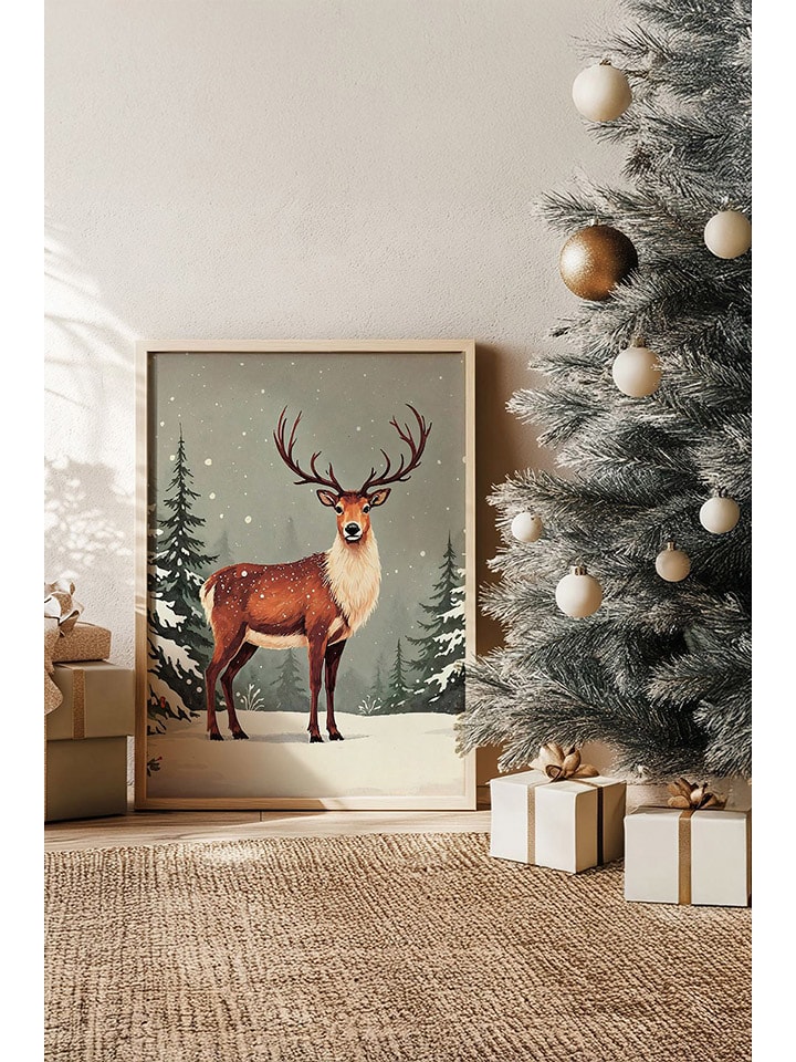 ABERTO DESIGN Druk artystyczny w ramce rozmiar: 33x48 cm