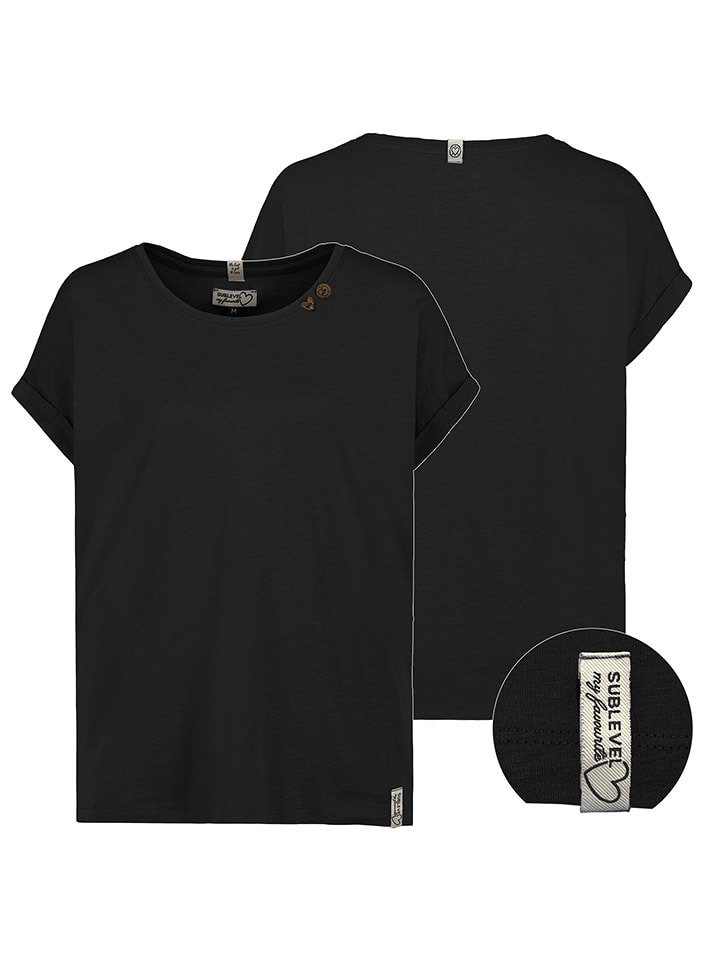 Sublevel Koszulka w kolorze czarnym rozmiar: L