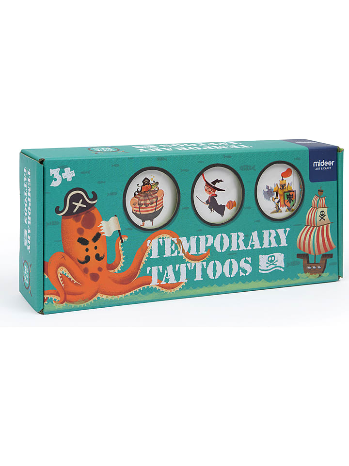 Edukalu Tatuaże-naklejki "Piraci" - 3+ rozmiar: onesize