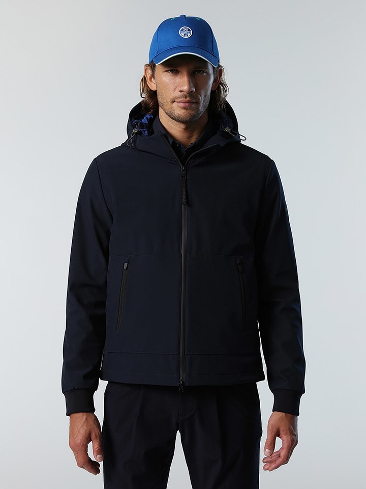 North Sails Kurtka softshellowa w kolorze granatowym rozmiar: 3XL