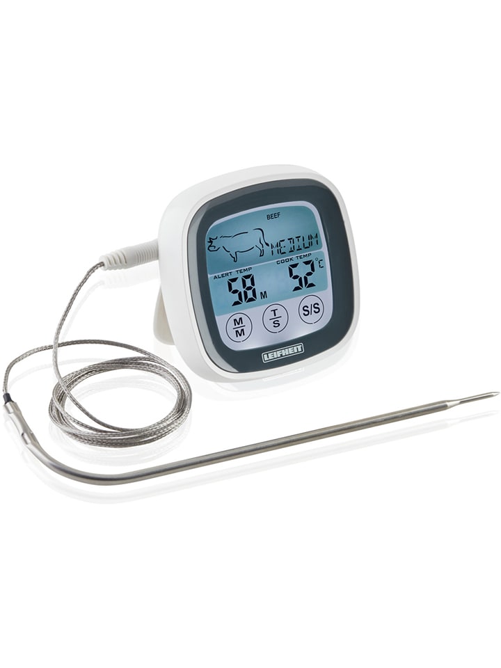 Leifheit Cyfrowy termometr w kolorze srebrnym do pieczenia rozmiar: onesize