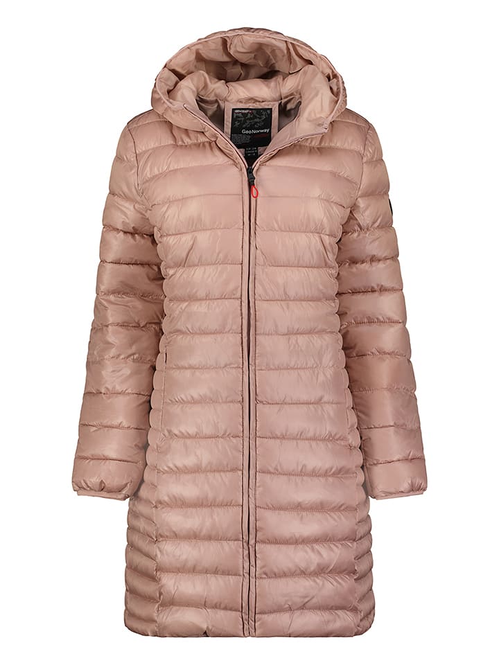 Geographical Norway Płaszcz pikowany "Annecy" w kolorze różowym rozmiar: 152