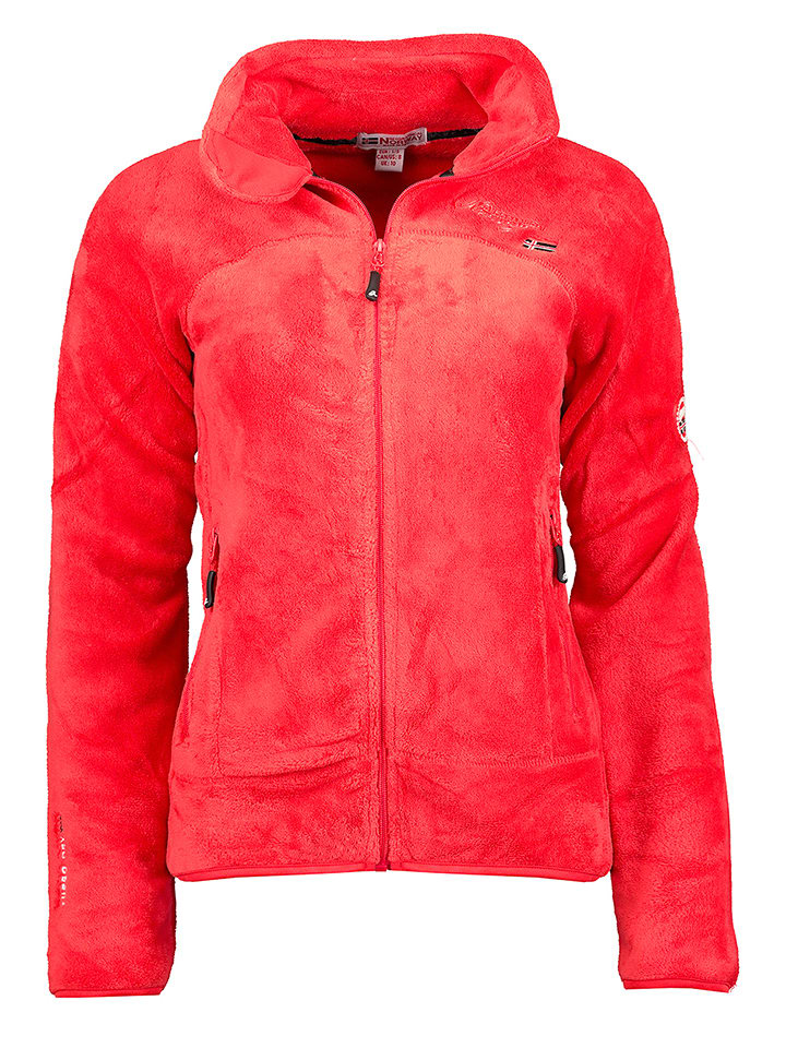 Geographical Norway Kurtka polarowa "Upaline" w kolorze czerwonym rozmiar: XXL