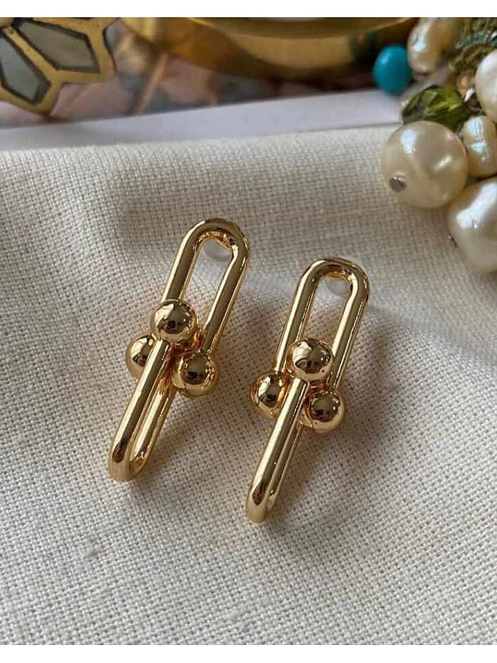 Luseera Pozłacane kolczyki rozmiar: onesize