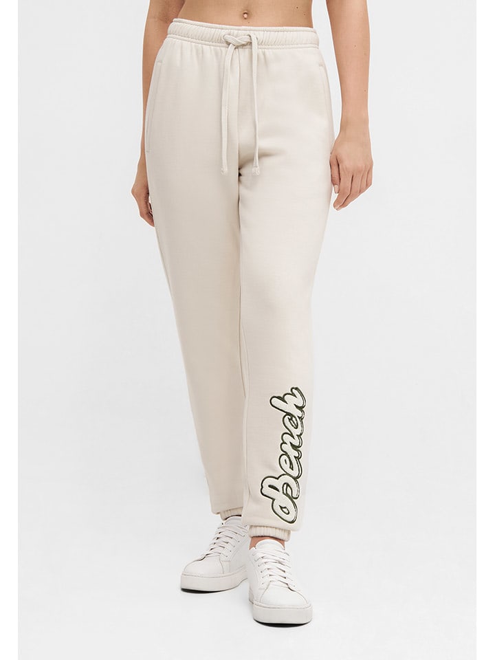 Bench Spodnie dresowe "Arth" w kolorze kremowym rozmiar: 40