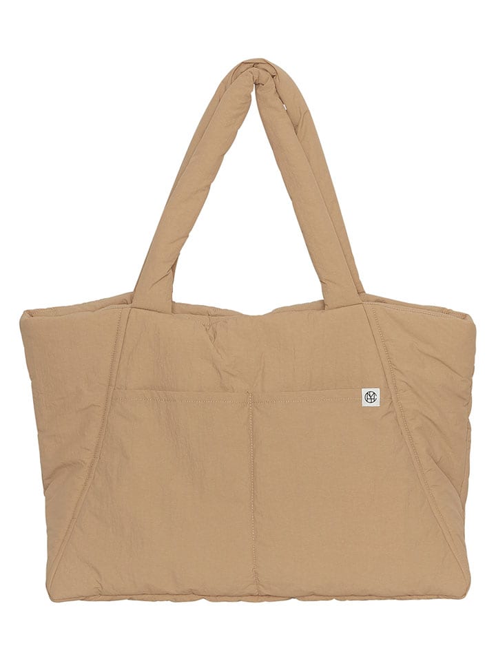 MOSS COPENHAGEN Shopper bag "Sasja" w kolorze beżowym rozmiar: onesize