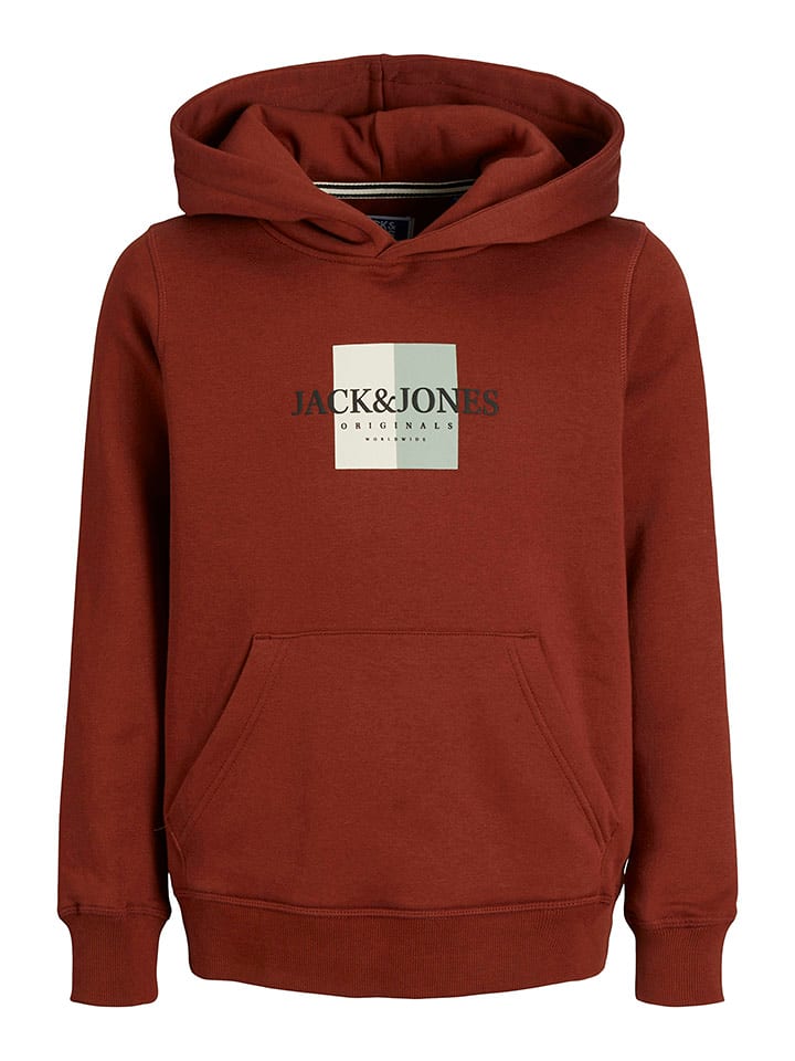 JACK & JONES Junior Bluza "Frederiksberg" w kolorze czerwonym rozmiar: 152