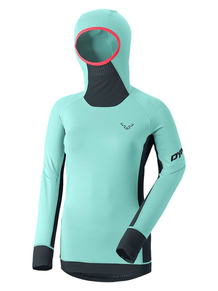 DYNAFIT Bluza funkcyjna "Alpine" w kolorze turkusowym rozmiar: XS