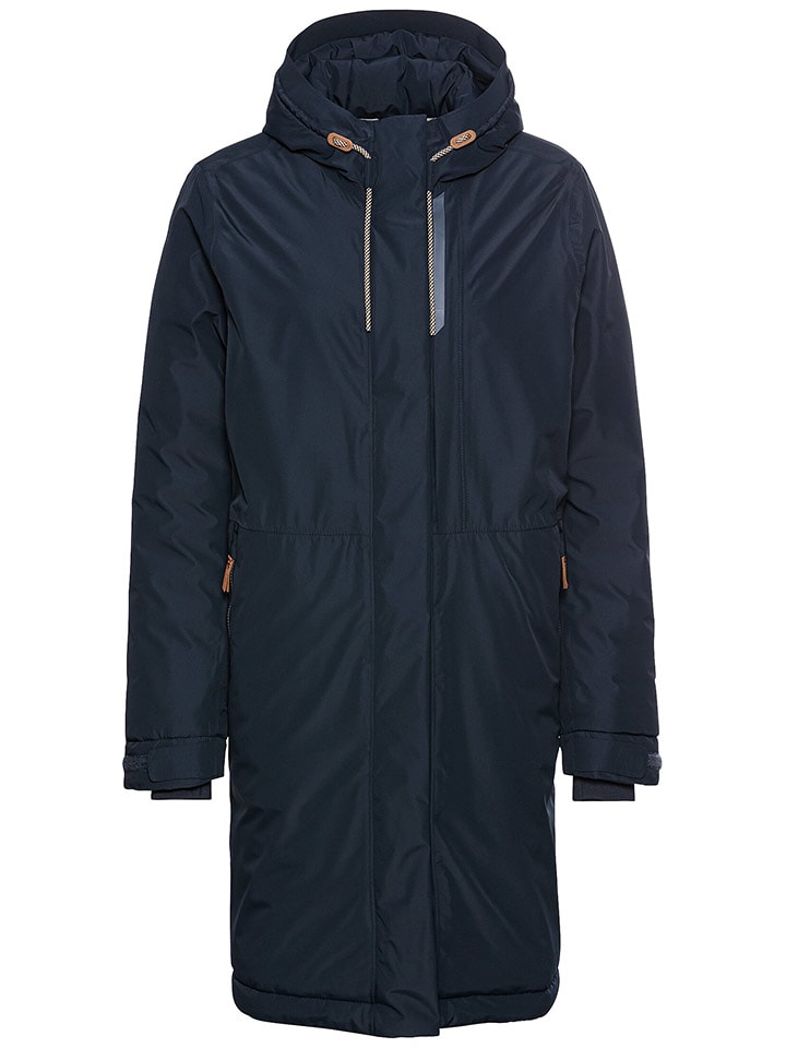 Camel Active Płaszcz przejściowy w kolorze granatowym rozmiar: 40