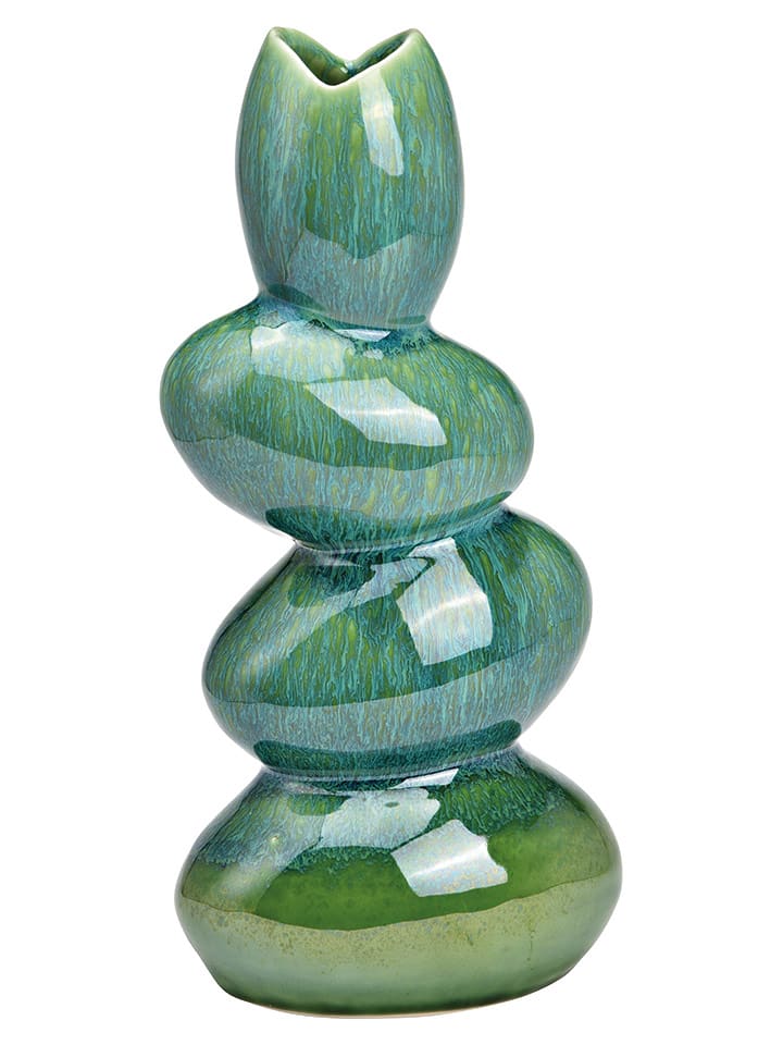 G. Wurm Wazon w kolorze zielonym - 13 x 28 x 9 cm rozmiar: onesize