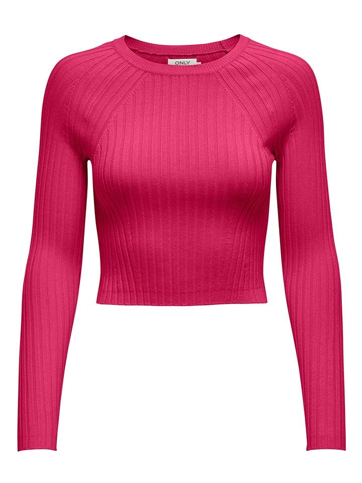 KIDS ONLY Sweter "Meddi" w kolorze różowym rozmiar: 134/140